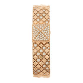 18K Rose gold Diamond 15mm Medor Joaillerie Quartz Watch