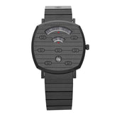 PVD Stainless Steel 38mm Grip Quartz Watch Black