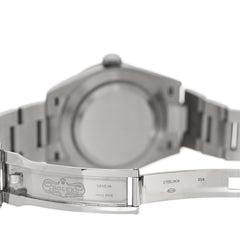 Stainless Steel 40mm Oyster Perpetual Explorer Watch Black 224270
