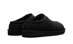Kithmas Monogram Shearling Slippers Black khmsh0004 001