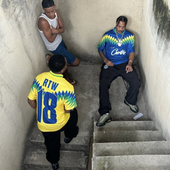 Corteiz Club America Jersey Yellow/Blue