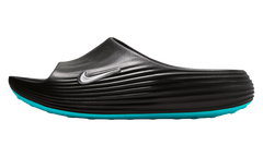 ReactX Rejuven8 Slides Black / Gamma Blue / Metallic Silver HV4479 003