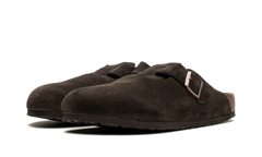 Boston Soft Footbed Suede-Mocha 0660461