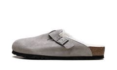 Boston Shearling Suede Leather Boston Shearling Stone Coin 1017650