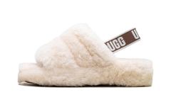 Fluff Yeah Slide WMNS Beige 1095119 NAT