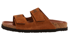Logo Printed Slide Sandals Sand PMIH004F22LEA0011700
