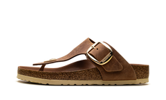 Gizeh Big Buckle Oiled Leather Cognac 1018745