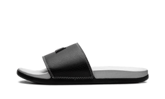 Adilette Comfort Slides Core Black Silver Metallic JQ2254