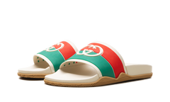 Slides WMNS Interlocking G Orange 655461JFA00