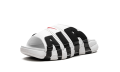 Air More Uptempo Slide NA White Black Red FB7815 100