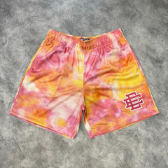 Eric Emanuel Basic Shorts Lavender Tie Dye/Red