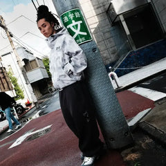 Mertra Straight Sweatpants Black