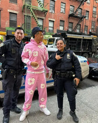 Denim Tears The Cotton Wreath Sweatpants Pink