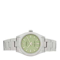 Stainless Steel 31mm Oyster Perpetual Watch Pistachio 277200