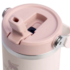 Stanley The 14oz IceFlow Flip Straw in Rose Quartz