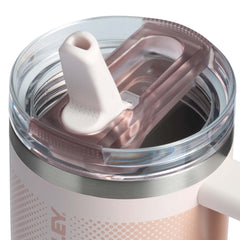 Stanley The 20oz Quencher ProTour Flip Straw Tumbler in Rose Quartz Fade