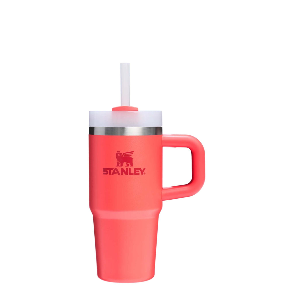 Stanley The 14oz Quencher H2.0 Flowstate? Tumbler in Hot Coral