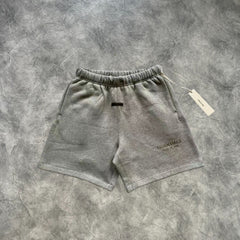 Essentials Fear Of God Basic Shorts Grey