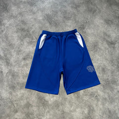 Mertra Basic Contrast Shorts Blue