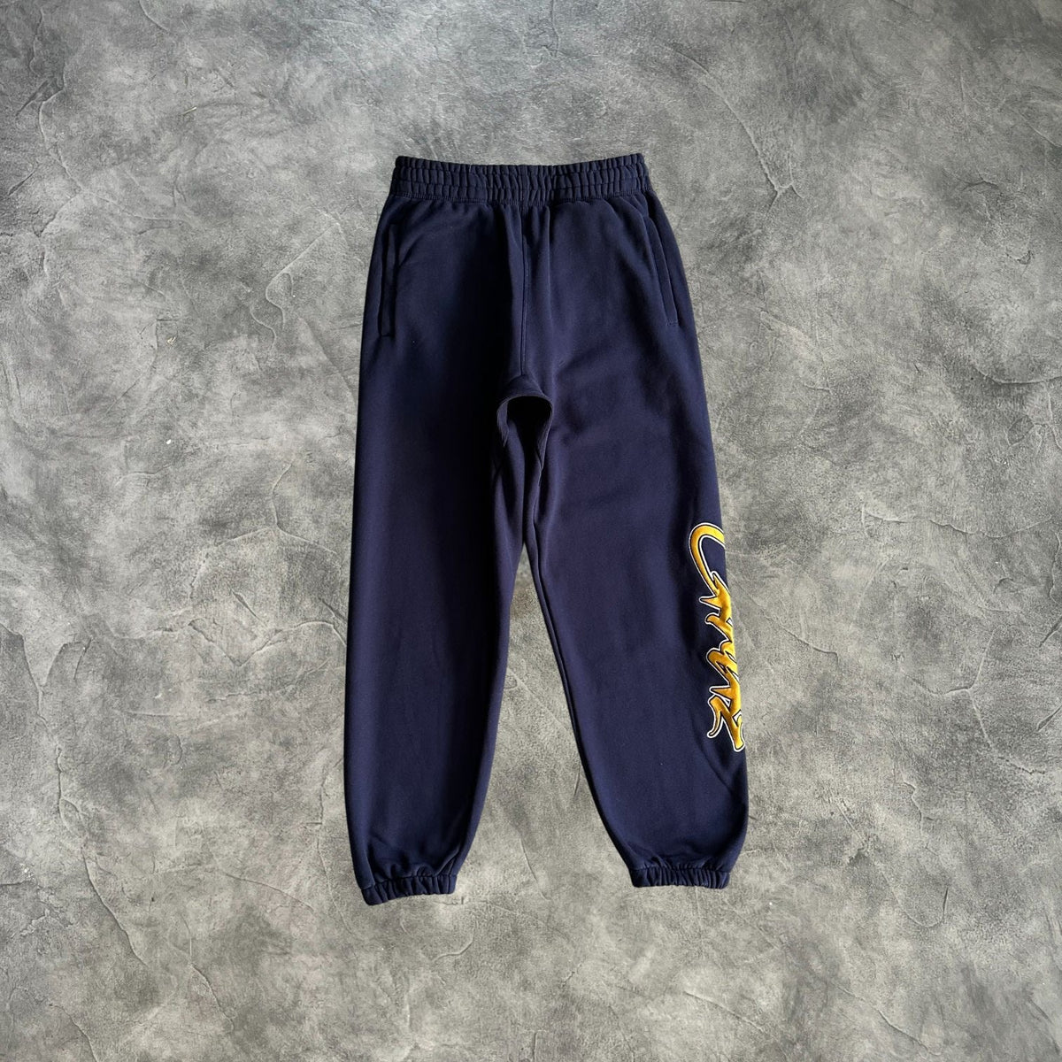 Corteiz Letter Crtz Sweatpants Blue/Yellow