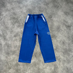 Mertra Colorblock Sports Tracksuit Blue
