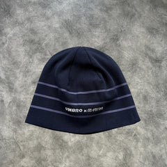Mertra Warm Up Diamond Beanie Navy Blue