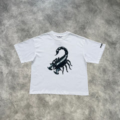 Mertra Scorpion T-Shirt White