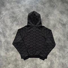 Mertra All Over Printed Zip-Up Hoodie