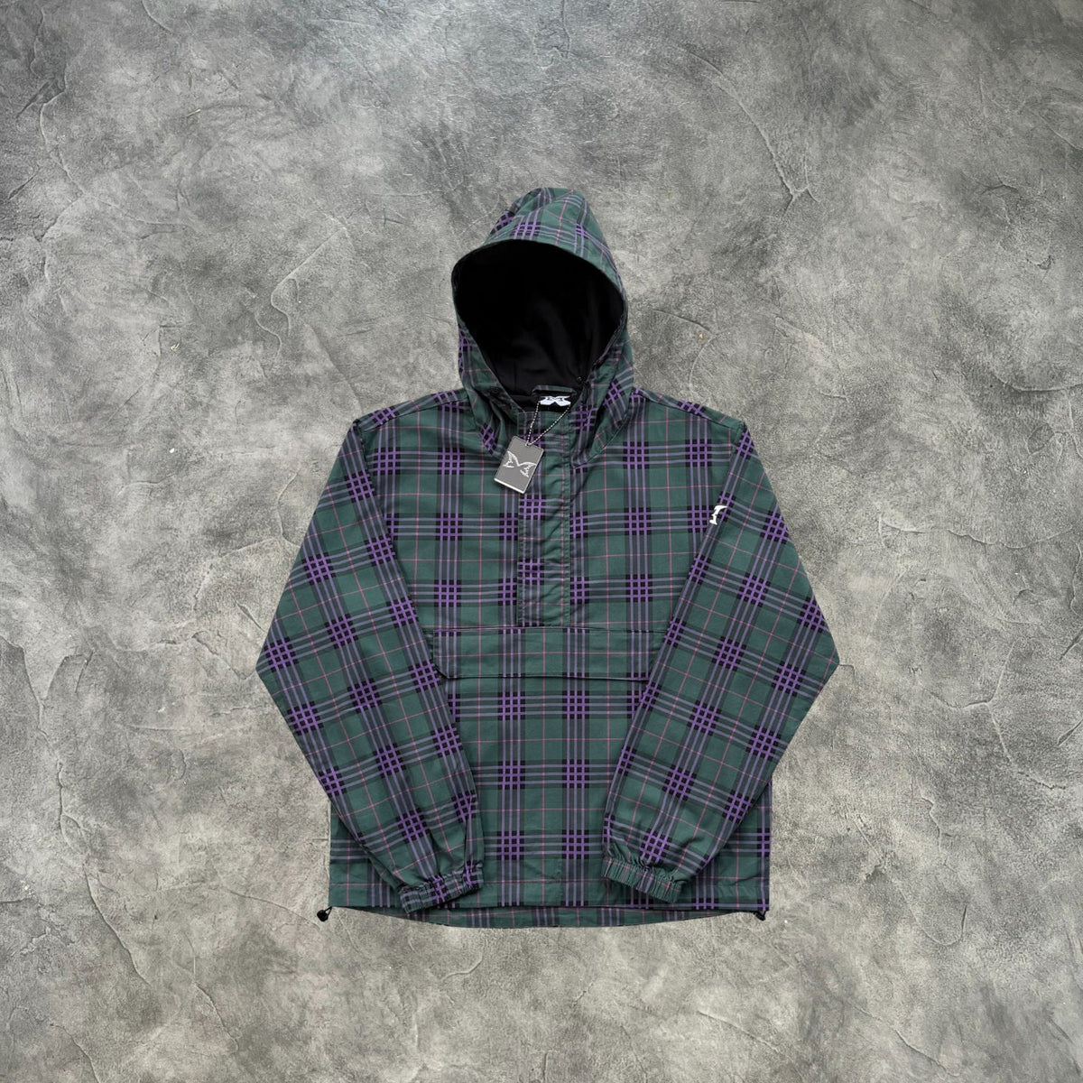 Mertra Tartan Plaid Pullover Jacket