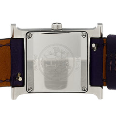 Stainless Steel Swift 21mm Heure H Hour Quartz Watch Iris