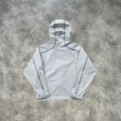 Mertra Fluorescent Striped Jacket Grey