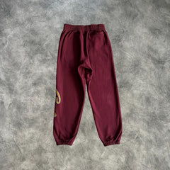 Corteiz Letter Crtz Tracksuit Red/Yellow
