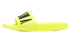 Pool Slides Debossed Volt Black PF22MFF001 800
