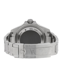 Stainless Steel 44mm Oyster Perpetual Date Sea-Dweller Deepsea Watch Black 116660