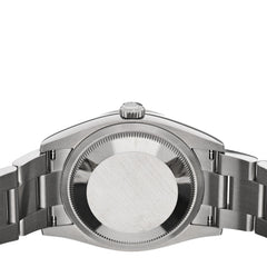 Stainless Steel 36mm Oyster Perpetual Watch Beige 126000