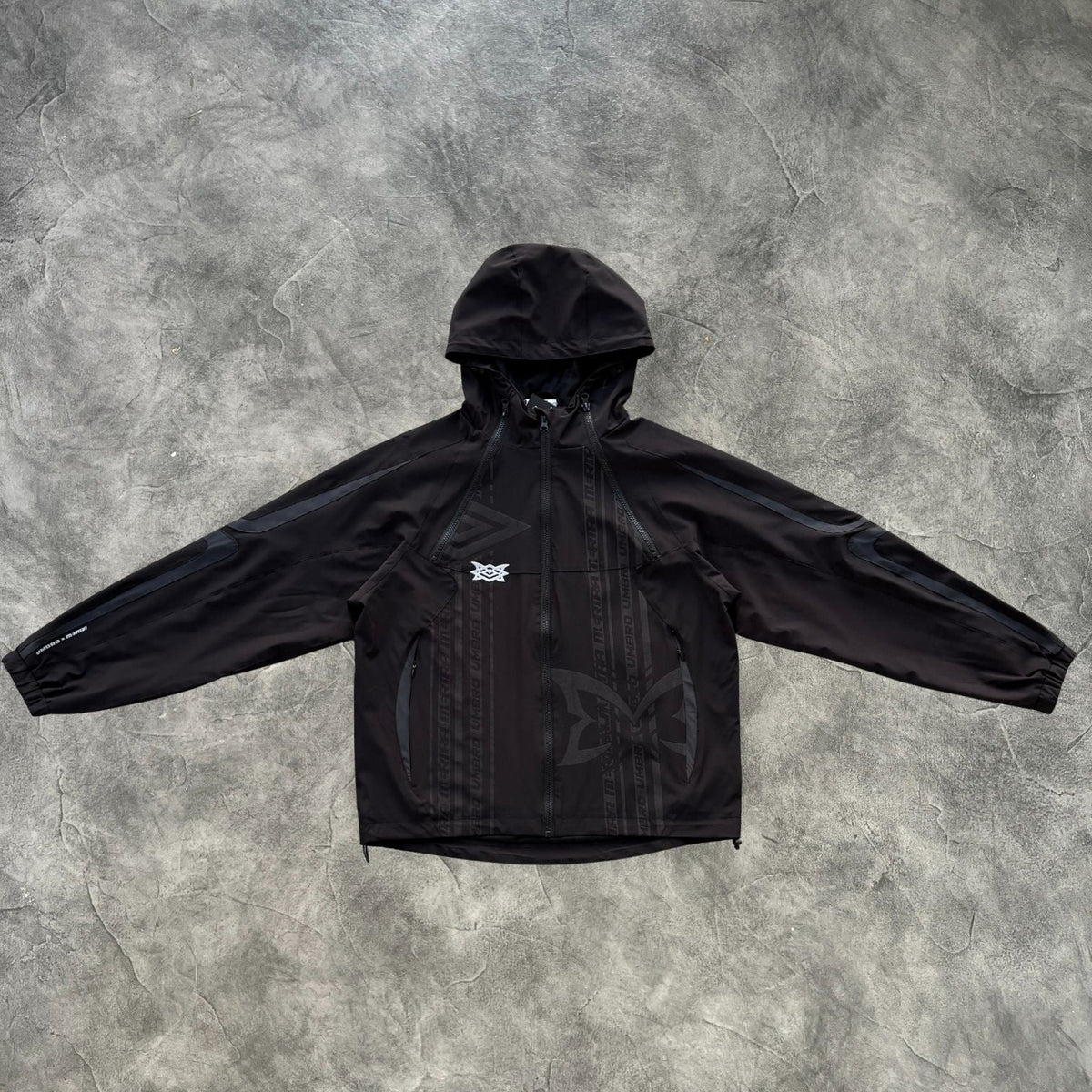 Mertra Technical Reflective Tracksuit Black