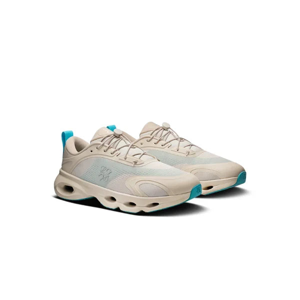 ON Running Cloudsolo LOEWE Sand | Turquoise a€?Sand | Turquoise