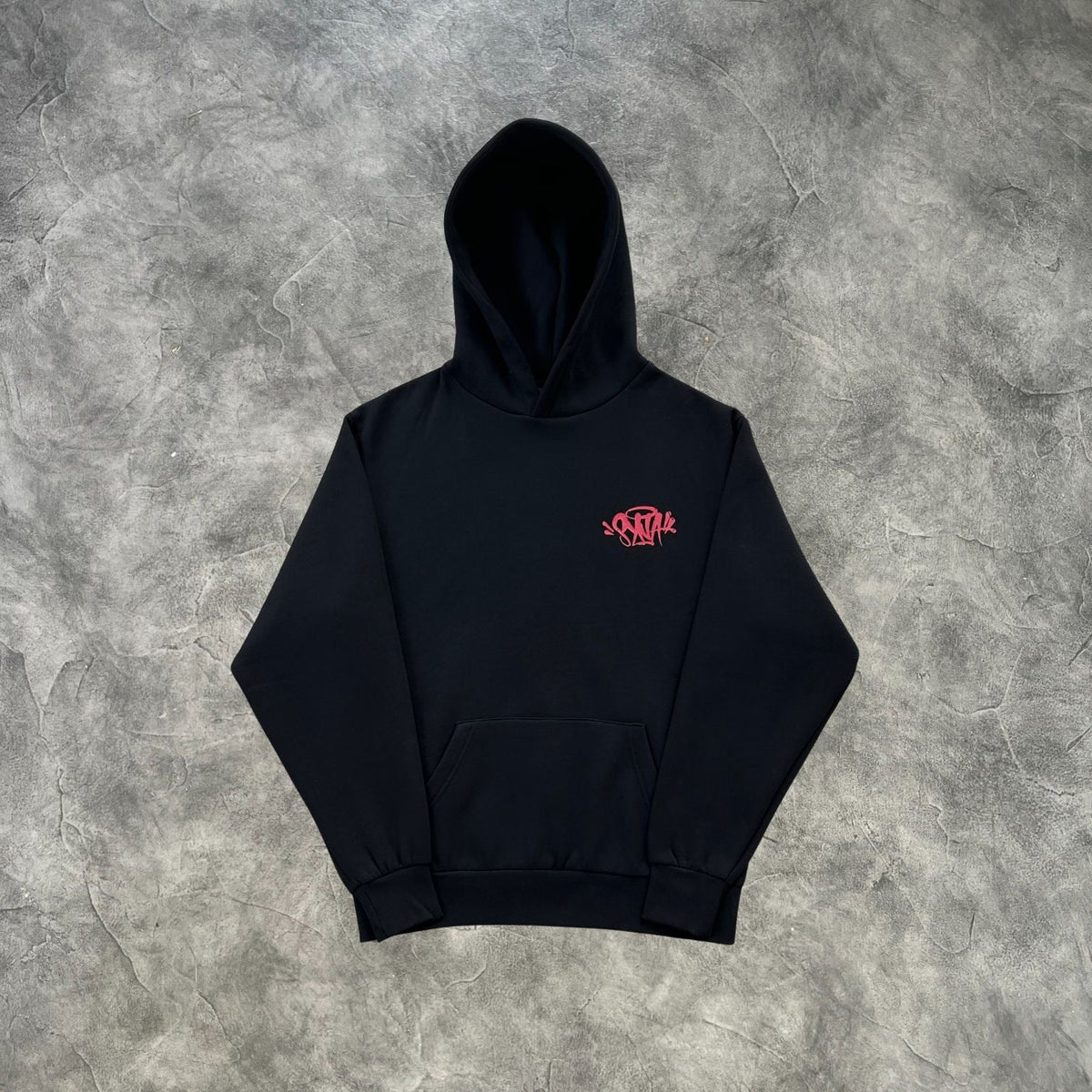 Syna Nem Rents Due Hoodie Black/Red