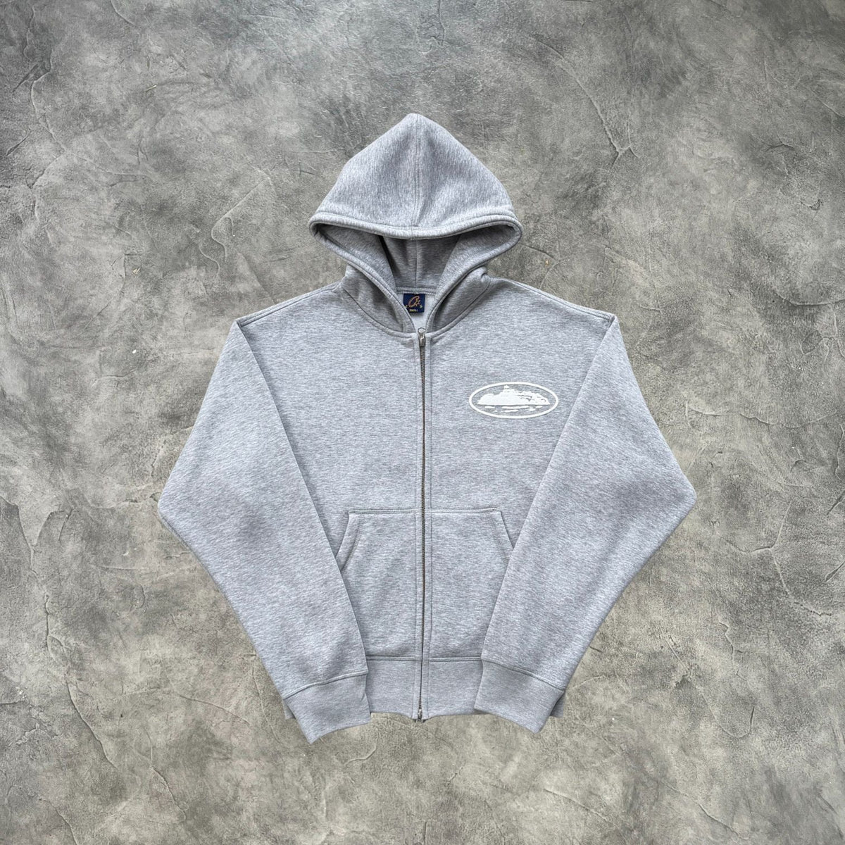 Corteiz Alcatraz Crtz Zip-Up Tracksuit Grey
