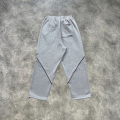 Mertra Reflective Striped Tracksuit Grey