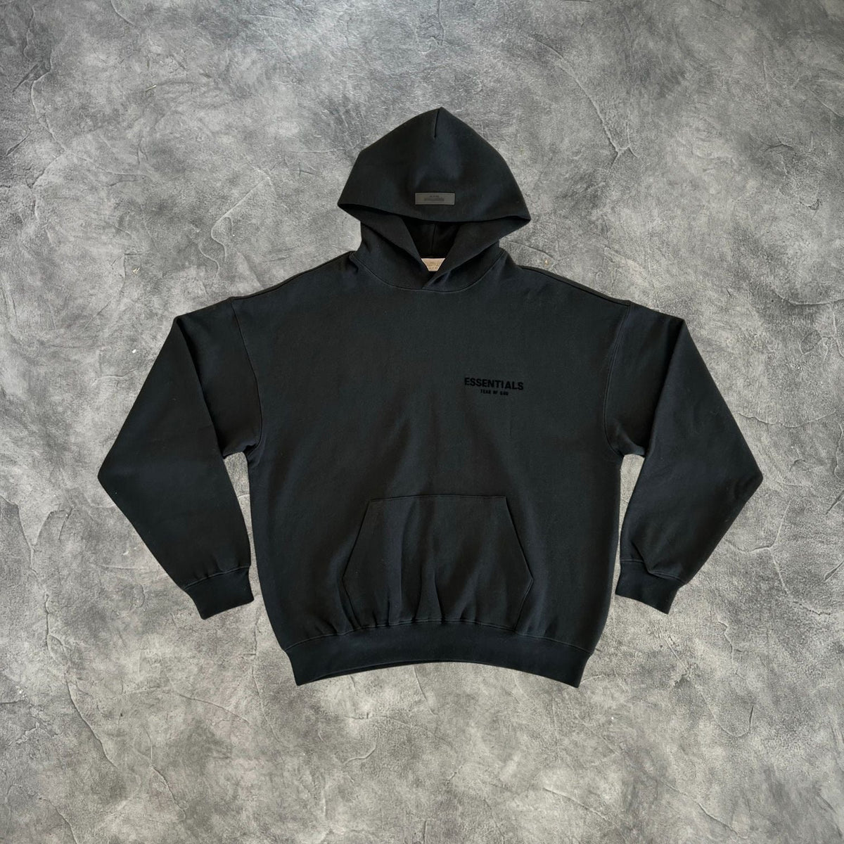 Essentials Fear Of God Hoodie Black