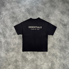 Essentials Fear Of God Basic T-Shirt Black