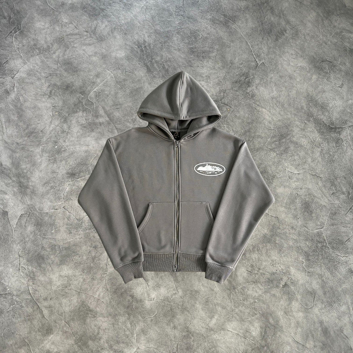 Corteiz Zip-Up Tracksuit Grey