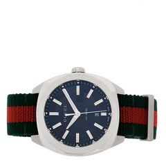 Stainless Steel Nylon 41mm GG2570 Quartz Watch Black