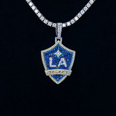 LA Galaxy Official MLS Logo Pendant