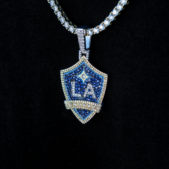 LA Galaxy Official MLS Logo Pendant