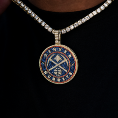 Denver Nuggets Official NBA Large Logo Pendant