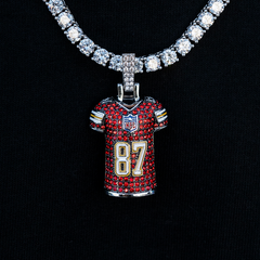 Kansas City Chiefs Travis Kelce Jersey Pendant