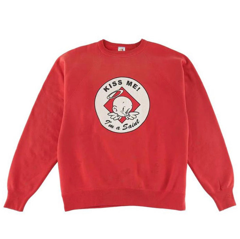 SAINT MICHAEL KISS ME Sweatshirt