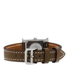 Stainless Steel Swift 17.2mm Heure H Hour Watch Etoupe